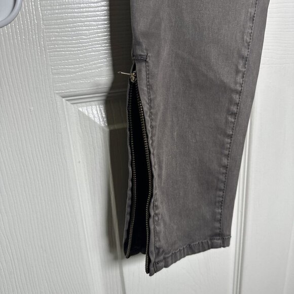 Mossimo Mid Rise Jeggings Jeans Pants Stretchy Women 12/31 R Brown Grey Grunge - Picture 5 of 14